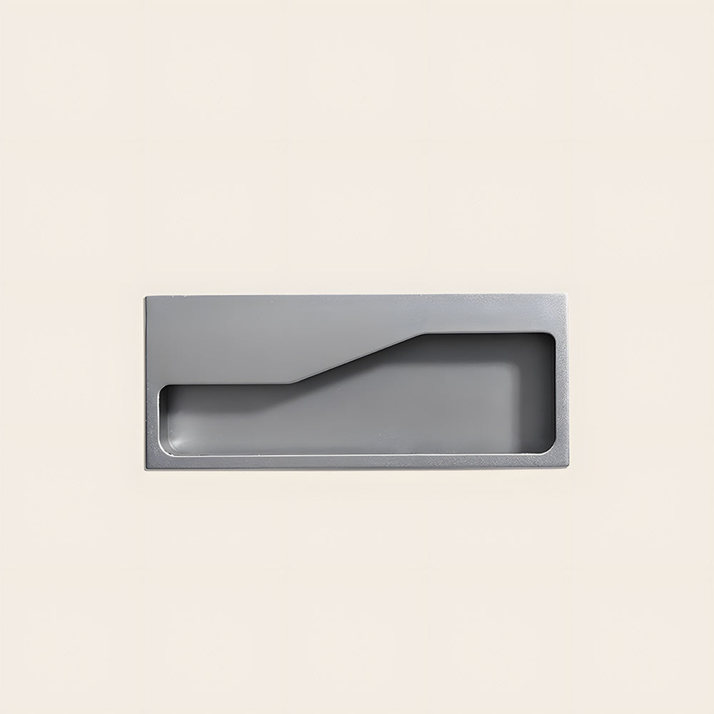 Modern Recessed Flush Pull Handles for Wardrobes