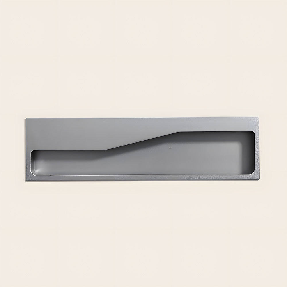 Modern Recessed Flush Pull Handles for Wardrobes