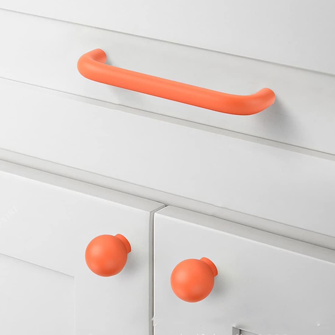 Colourful Macaron Wardrobe Handles For Children's Room