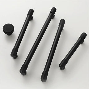 European Aluminum Alloy Knurled Drawer Handles