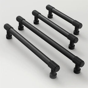 European Aluminum Alloy Knurled Drawer Handles