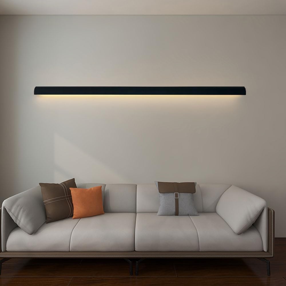 Industrial Linear Metal Outdoor Wall Lamp