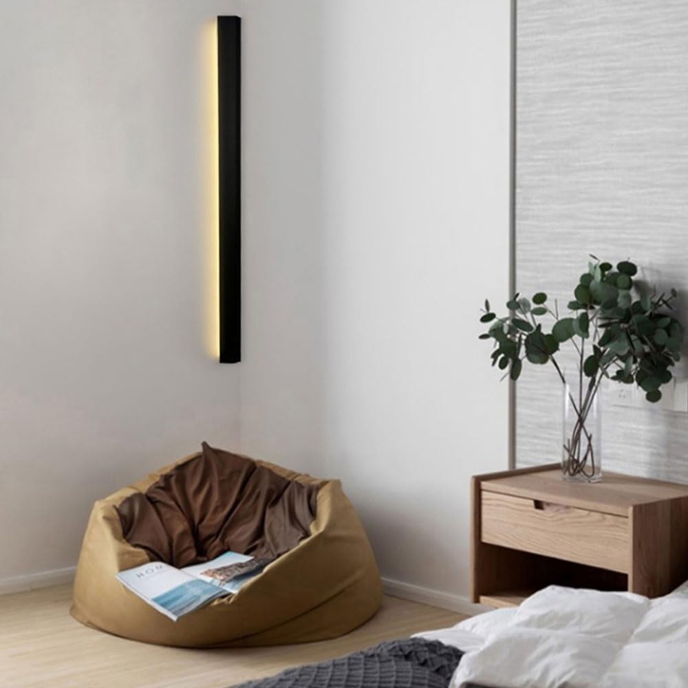 Industrial Linear Metal Outdoor Wall Lamp