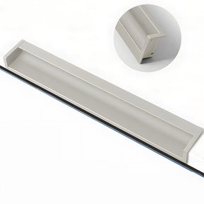 Minimalist Aluminum Alloy Hidden Kitchen Cupboard Finger Pulls