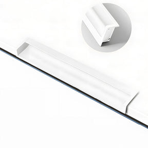 Minimalist Aluminum Alloy Hidden Kitchen Cupboard Finger Pulls