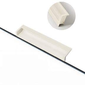 Minimalist Aluminum Alloy Hidden Kitchen Cupboard Finger Pulls