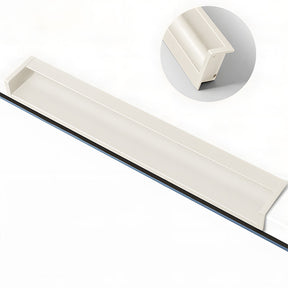 Minimalist Aluminum Alloy Hidden Kitchen Cupboard Finger Pulls