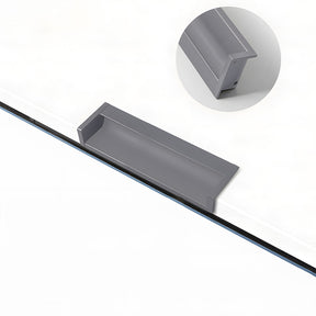 Minimalist Aluminum Alloy Hidden Kitchen Cupboard Finger Pulls