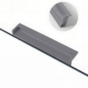 Minimalist Aluminum Alloy Hidden Kitchen Cupboard Finger Pulls