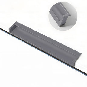 Minimalist Aluminum Alloy Hidden Kitchen Cupboard Finger Pulls