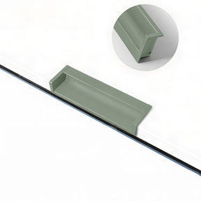 Minimalist Aluminum Alloy Hidden Kitchen Cupboard Finger Pulls