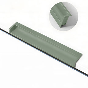 Minimalist Aluminum Alloy Hidden Kitchen Cupboard Finger Pulls