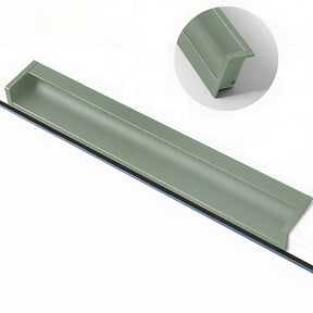 Minimalist Aluminum Alloy Hidden Kitchen Cupboard Finger Pulls