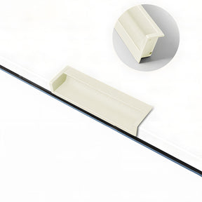 Minimalist Aluminum Alloy Hidden Kitchen Cupboard Finger Pulls