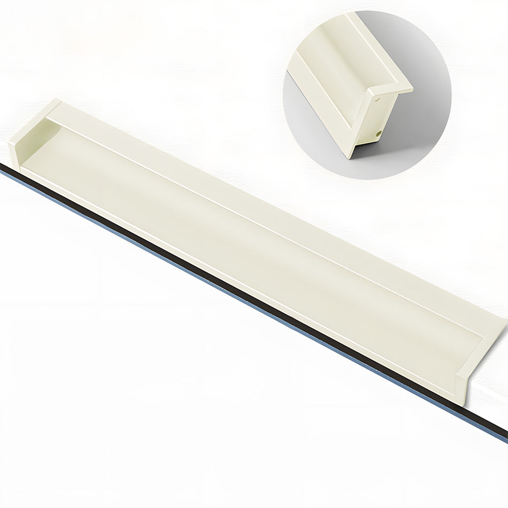Minimalist Aluminum Alloy Hidden Kitchen Cupboard Finger Pulls