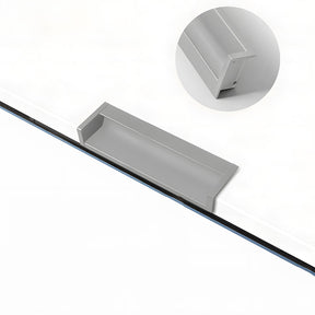 Minimalist Aluminum Alloy Hidden Kitchen Cupboard Finger Pulls