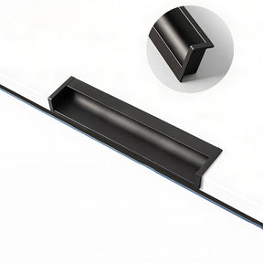 Minimalist Aluminum Alloy Hidden Kitchen Cupboard Finger Pulls