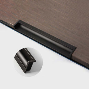 Minimalist Aluminum Alloy Hidden Kitchen Cupboard Finger Pulls