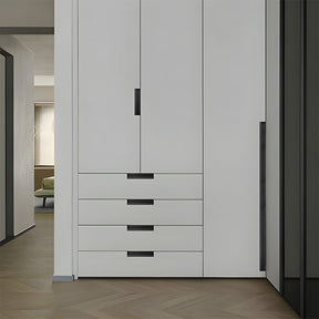 Minimalist Aluminum Alloy Hidden Kitchen Cupboard Finger Pulls