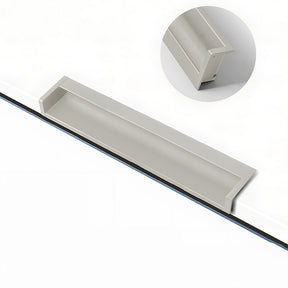 Minimalist Aluminum Alloy Hidden Kitchen Cupboard Finger Pulls