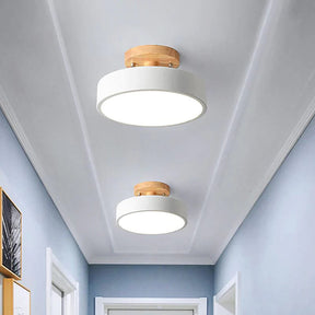 Colorful Semi-flush LED Ceiling Lights