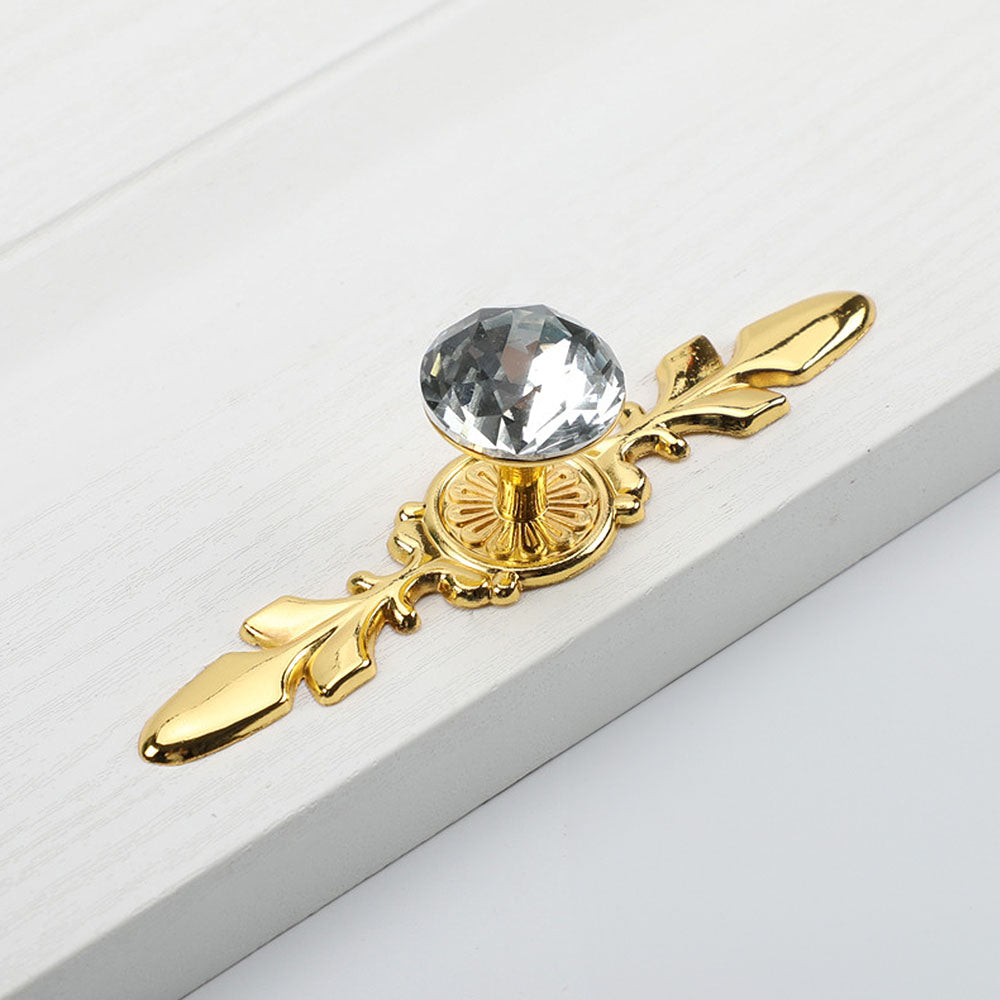 Modern Crystal Decorative Drawer Pulls