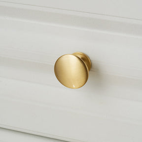 Modern French Solid Brass Cabinet Handles