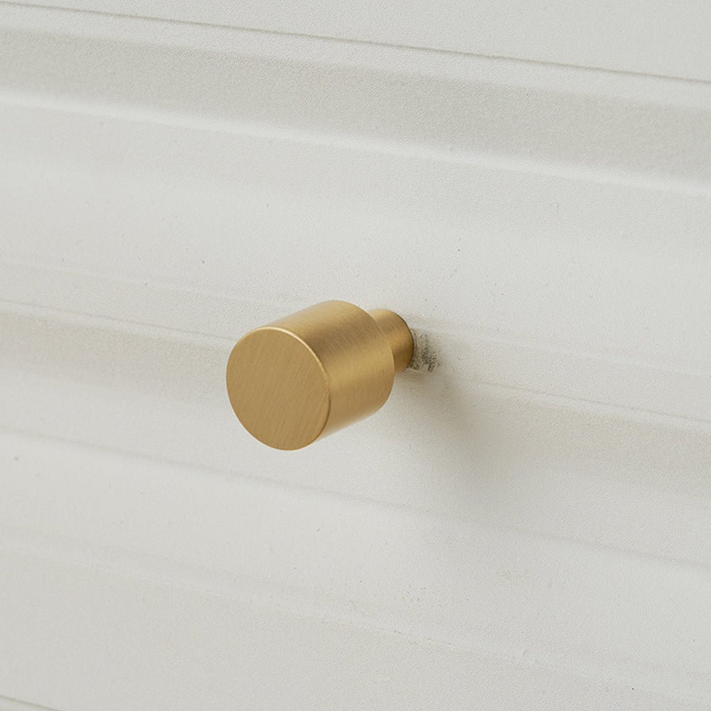 Modern French Solid Brass Cabinet Handles