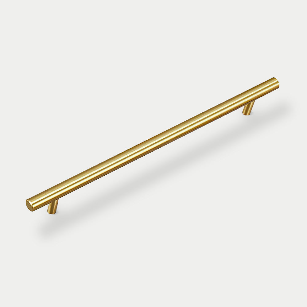 Brushed Brass Euro Style Cabinet Handles for Kitchen