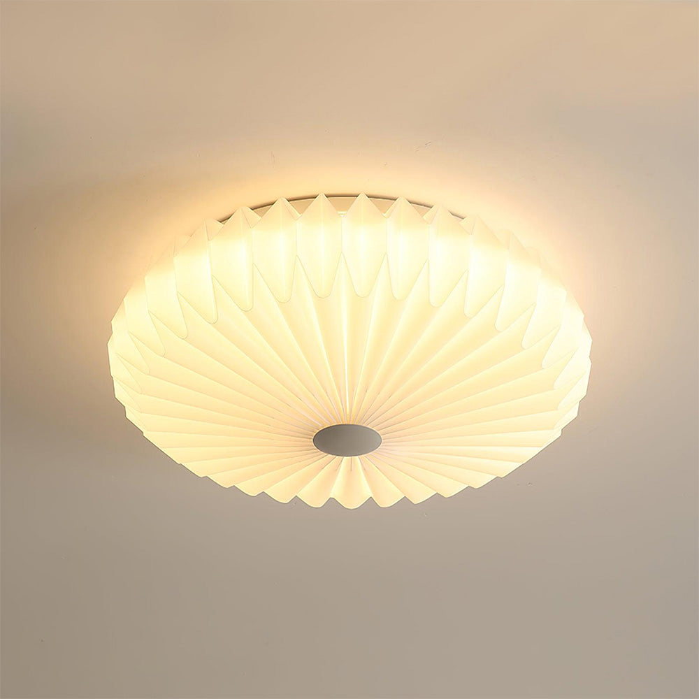 Creative Cloud Shape LED Pleated Origami Ceiling Light