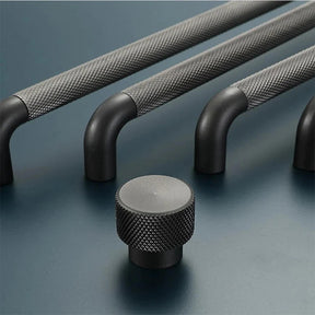 Long Cupboard Bar Knurled Handles