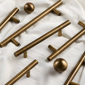 Luxury Simple Brass Drawer Pulls Cabinet Handles