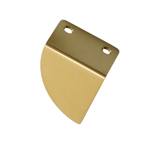 Luxury Fan-Shaped Round Brass Wardrobe Drawer Handles