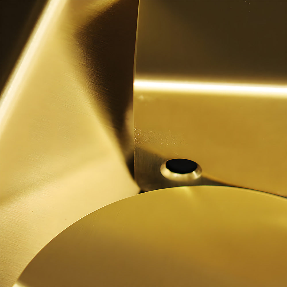 Luxury Fan-Shaped Round Brass Wardrobe Drawer Handles