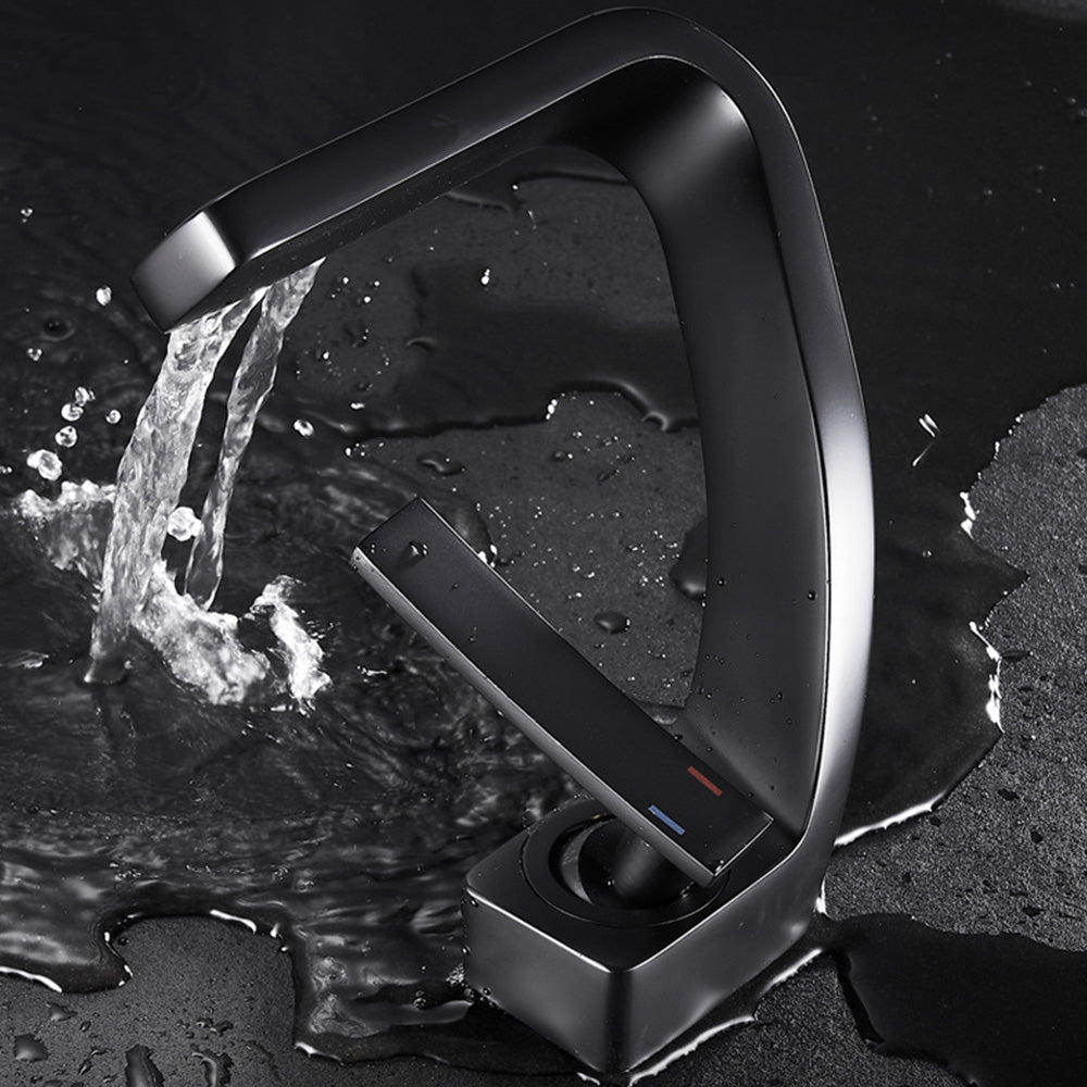 Modern Luxury Waterfall Mono Basin Mixer Tap