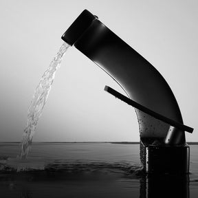 Modern Luxury Waterfall Mono Basin Mixer Tap