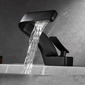 Modern Luxury Waterfall Mono Basin Mixer Tap