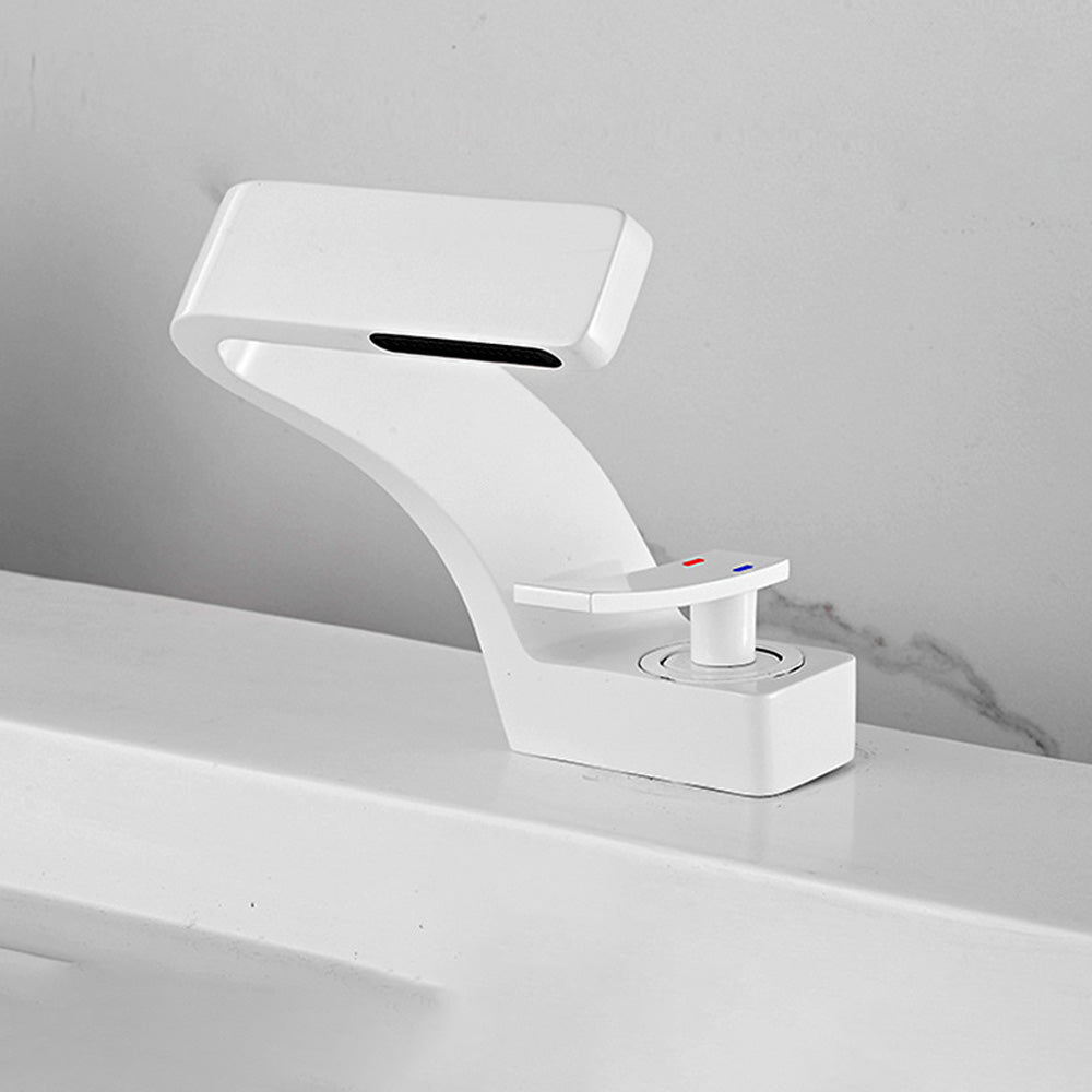 Modern Luxury Waterfall Mono Basin Mixer Tap