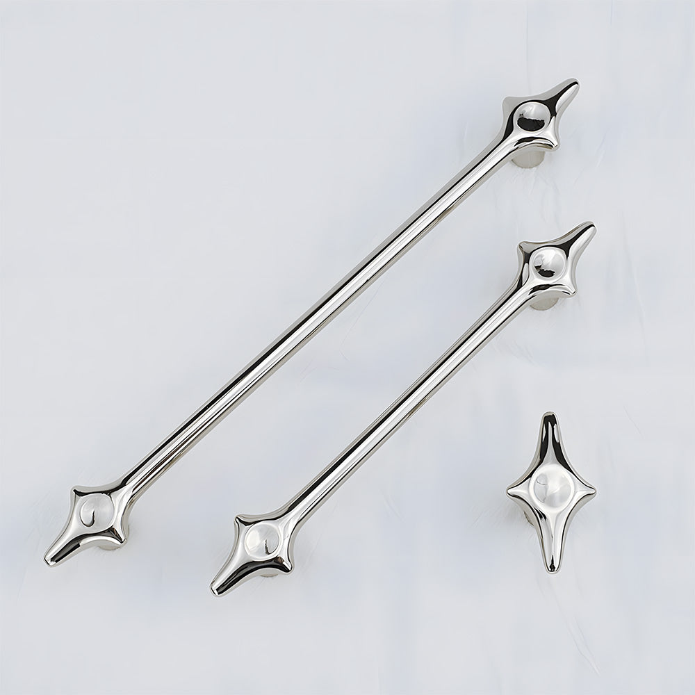 Decorative Starburst Solid Cupboard Handles & Knobs