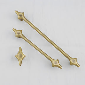 Decorative Starburst Solid Cupboard Handles & Knobs