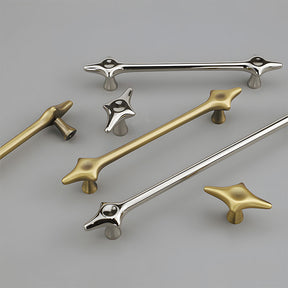 Decorative Starburst Solid Cupboard Handles & Knobs