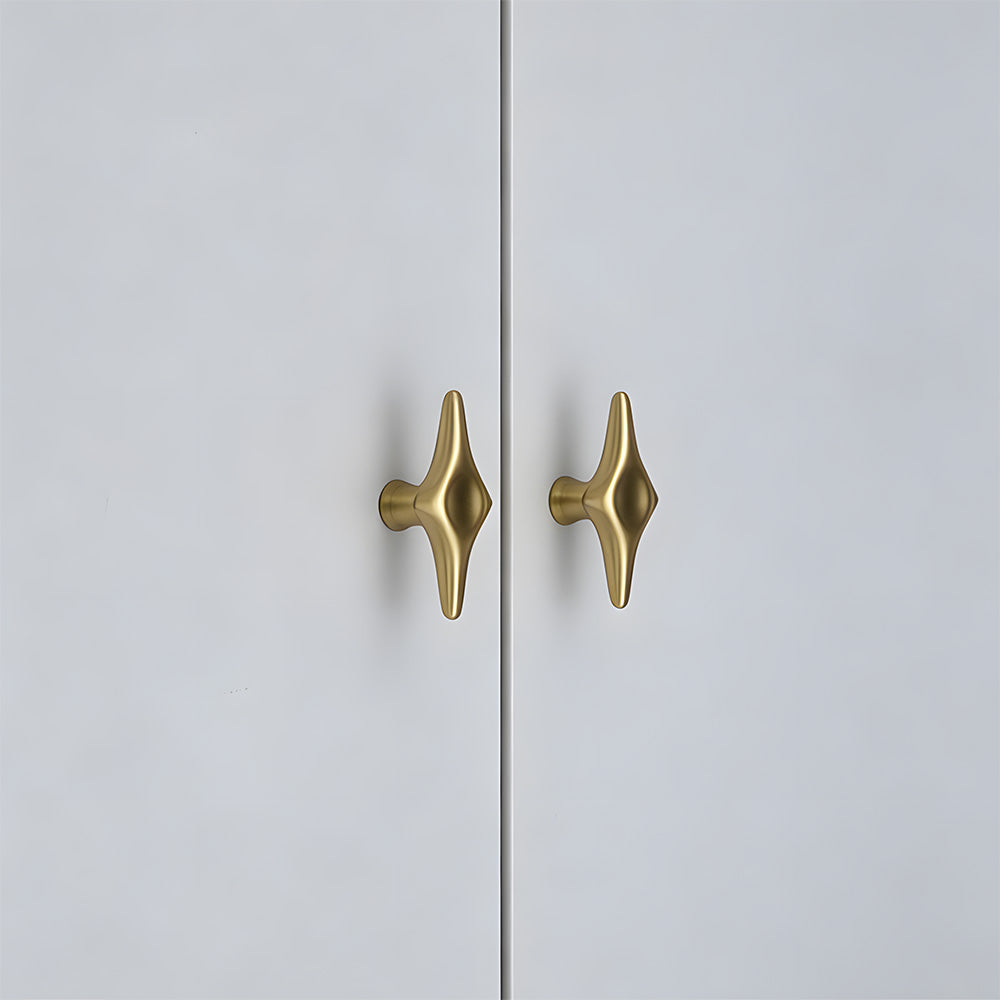 Decorative Starburst Solid Cupboard Handles & Knobs