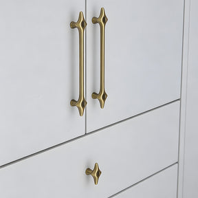 Decorative Starburst Solid Cupboard Handles & Knobs