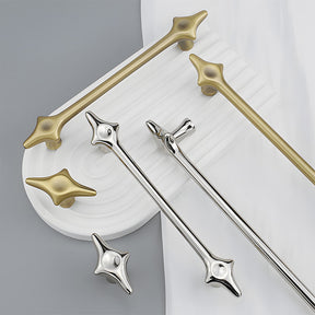 Decorative Starburst Solid Cupboard Handles & Knobs
