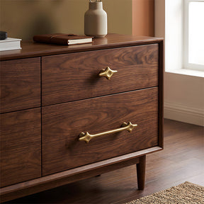 Decorative Starburst Solid Cupboard Handles & Knobs