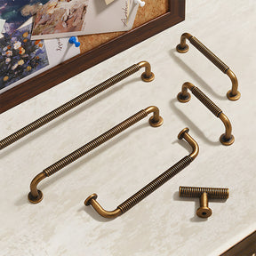 Vintage Thread Zinc Alloy Bar Cabinet Handles