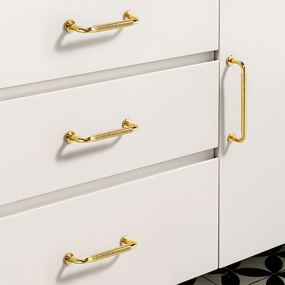 Vintage Thread Zinc Alloy Bar Cabinet Handles