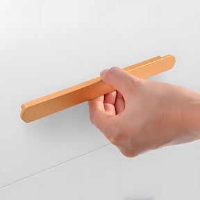 Simple Aluminium Alloy T-Shaped Wardrobe Handles