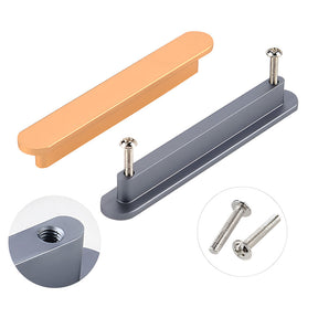 Simple Aluminium Alloy T-Shaped Wardrobe Handles