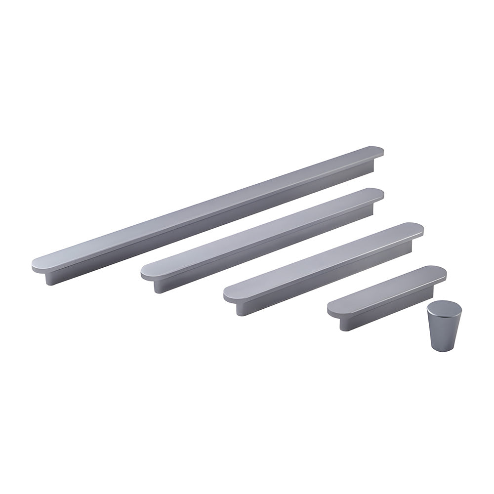Simple Aluminium Alloy T-Shaped Wardrobe Handles